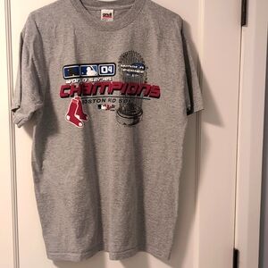 Anvil 2004 Boston Red Sox World Series Champions T Shirt